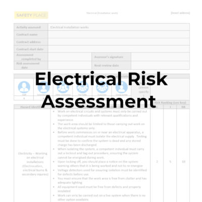 Electrical Risk Assessment Safety Place - vrogue.co