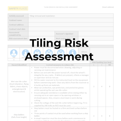 Tiling Risk Assessment - Safety Place