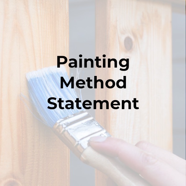 Painting Method Statement Safety Place