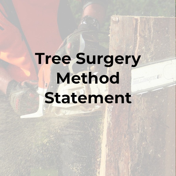 Tree Surgery Method Statement Safety Place