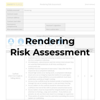 Rendering Risk Assessment - Safety Place