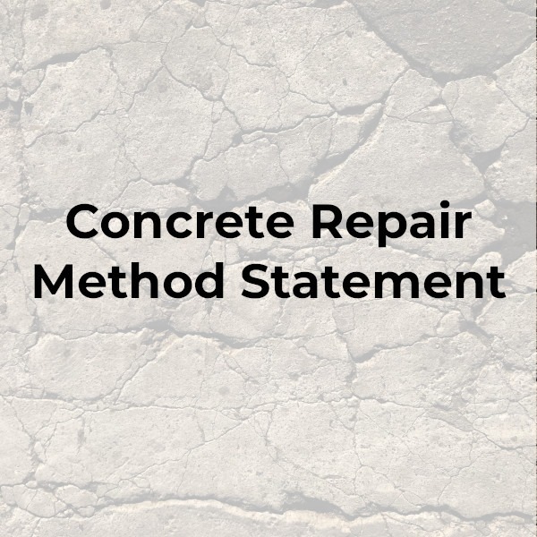 Concrete Repair Method Statement Safety Place