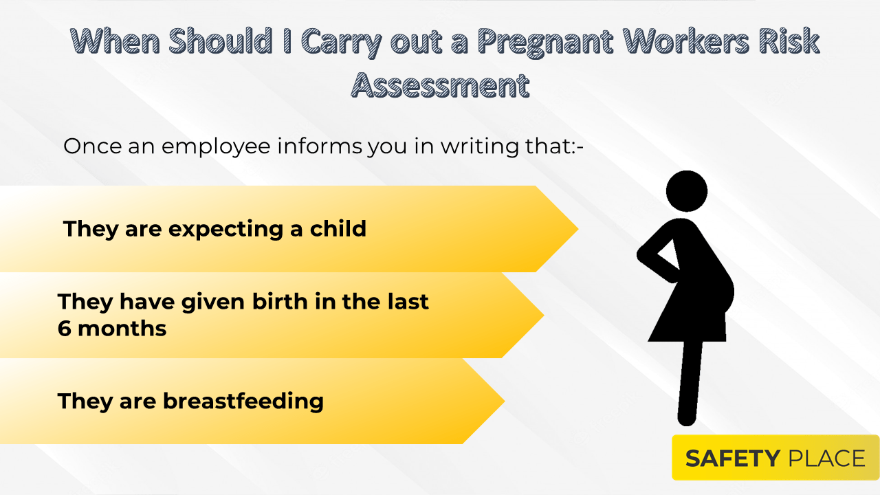 When should I carry out a pregnant workers risk assessment