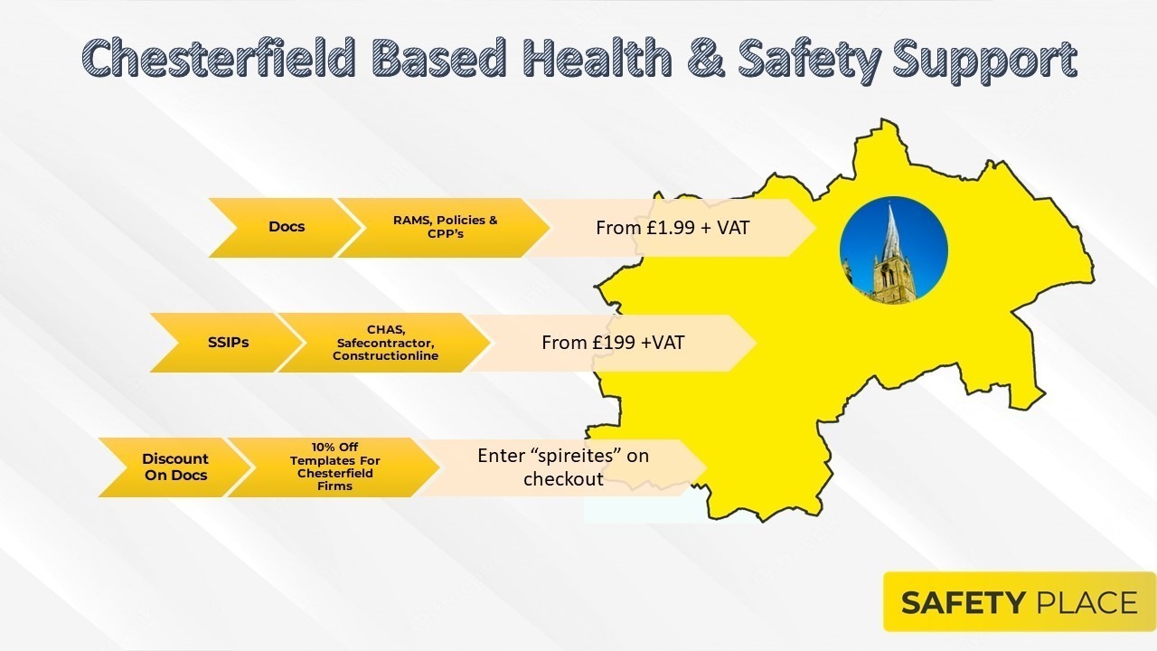 An image showing the services offered by Safety Place in Chesterfield