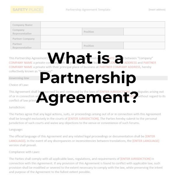 What is a Partnership Agreement Template?