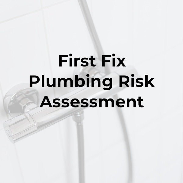 First Fix Plumbing Risk Assessment - Safety Place