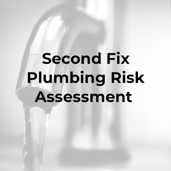 Second Fix Plumbing Risk Assessment - Safety Place